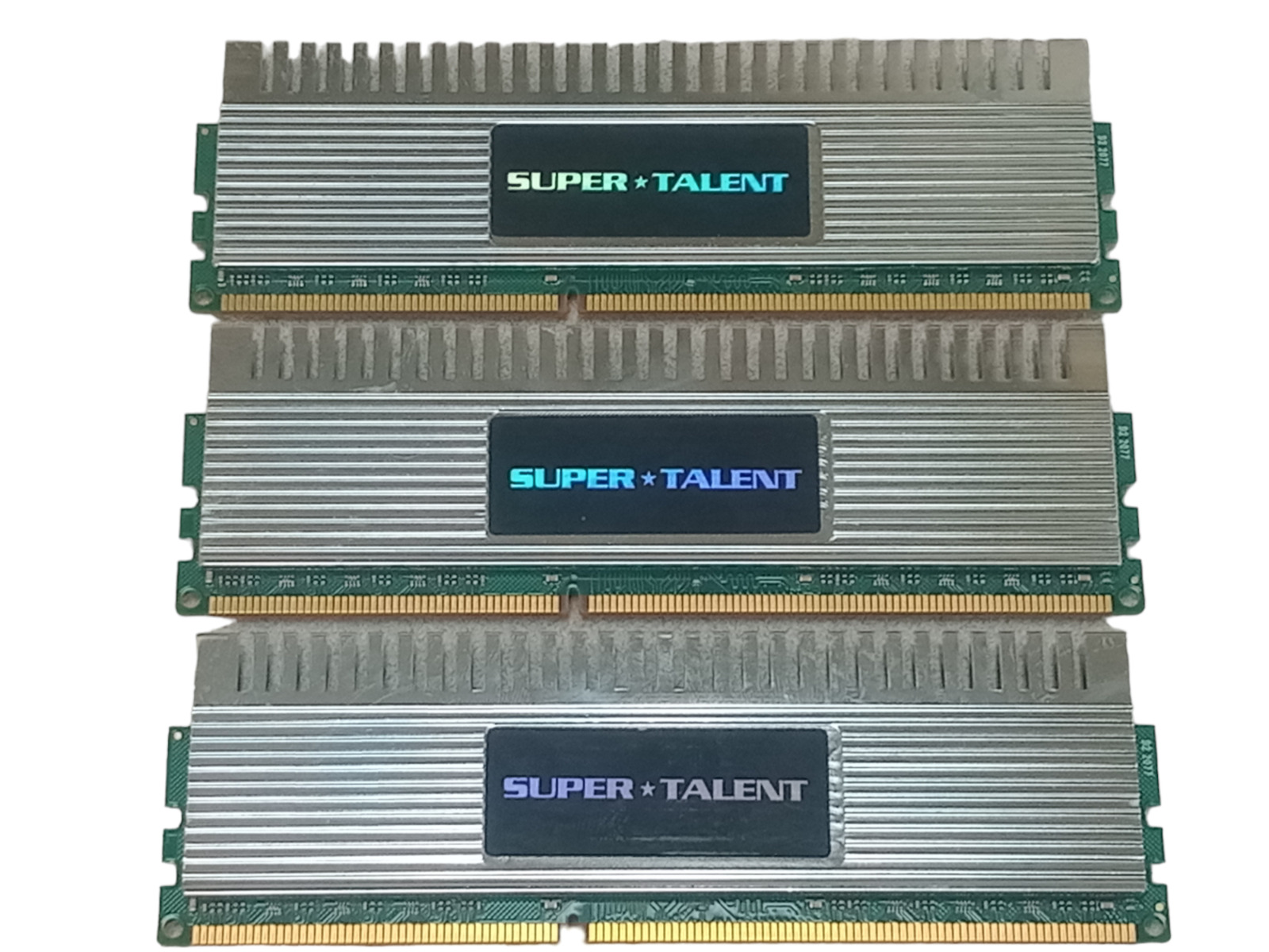 Kit x3 Super Talent WB160UX6G9 6GB (2GBx3) DDR3-1600 PC3-12800 CL9 RAM | Working