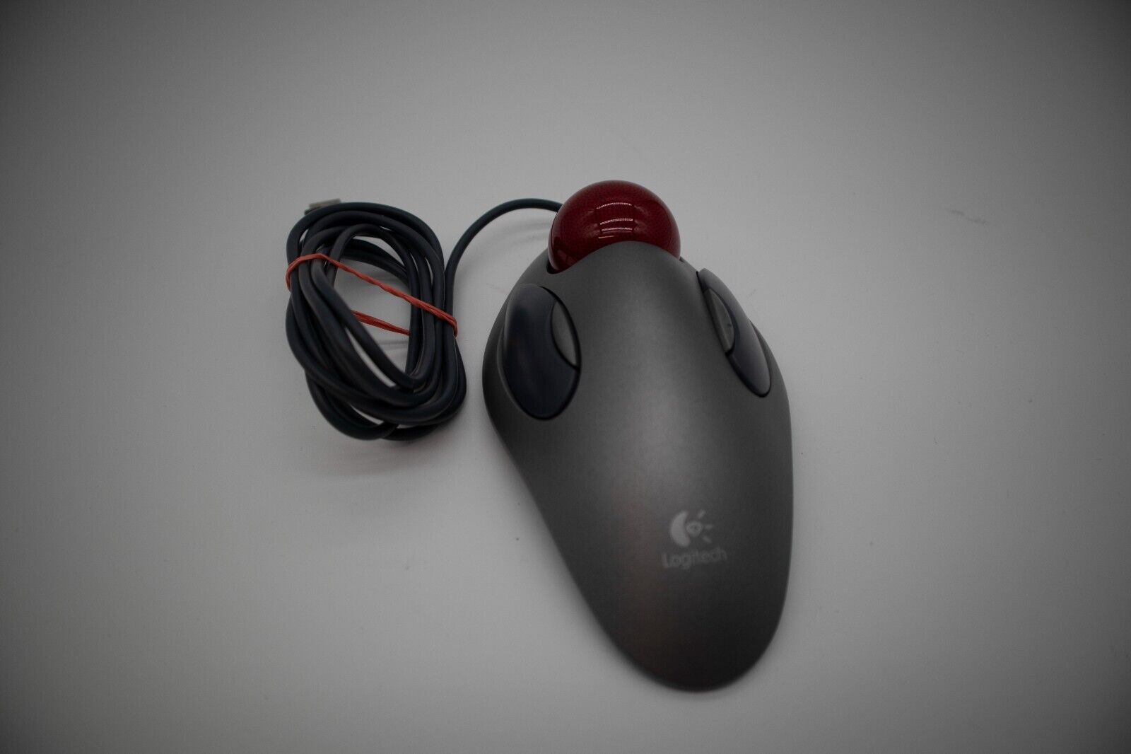 Logitech T-BC21 810-000767 Track Ball USB Mouse Tested and Working