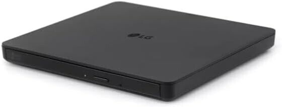 LG Slim External CD DVD RW Drive USB Writer Burner Player Black GP63EX70