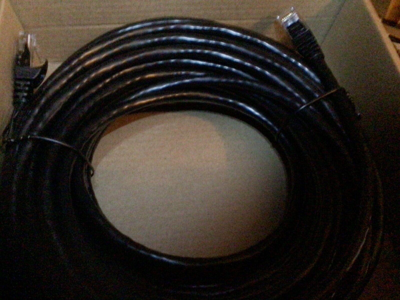 3 Amazon Basics RJ45 Cat-6 Gigabit Ethernet Patch Cables - 50 Foot, 3 pc