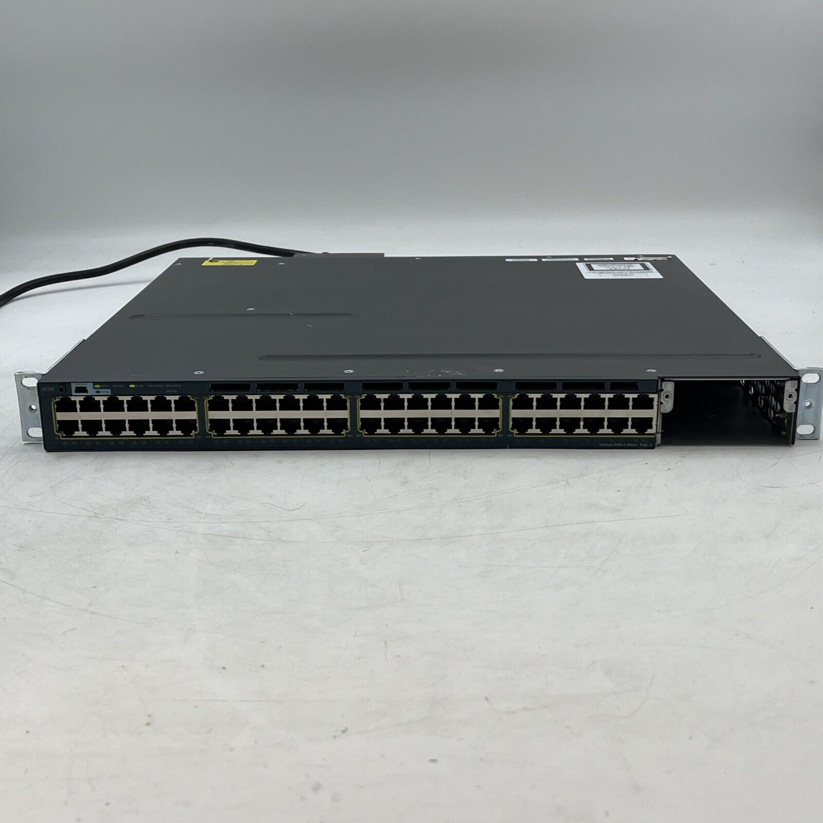 Cisco WS-C3560X-48PF-S 48-Port Gigabit PoE+ Ethernet Switch