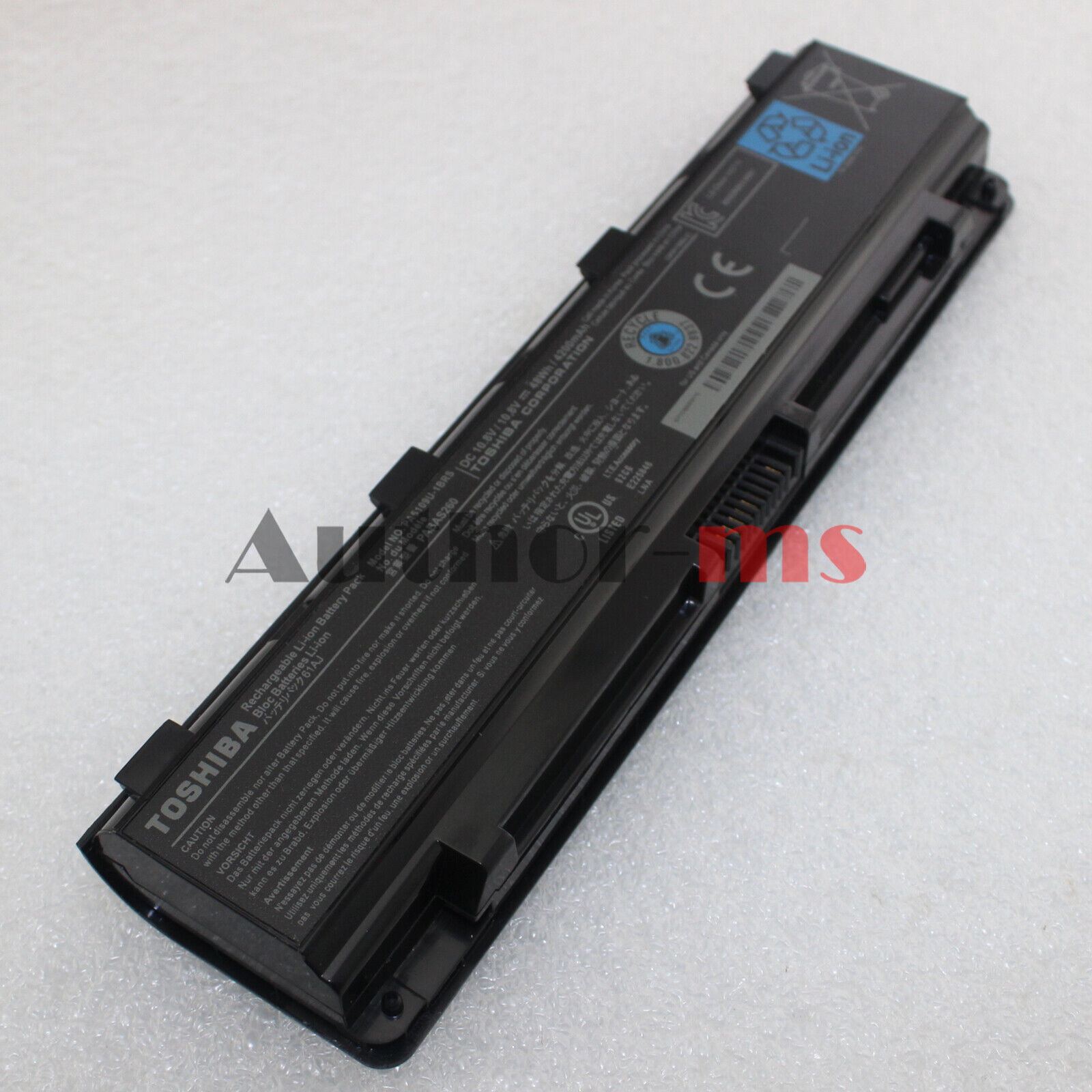 OEM Fit Toshiba C840 C850 L70 L75D PA5109U-1BRS PA5024U-1BRS Laptop Battery 48Wh