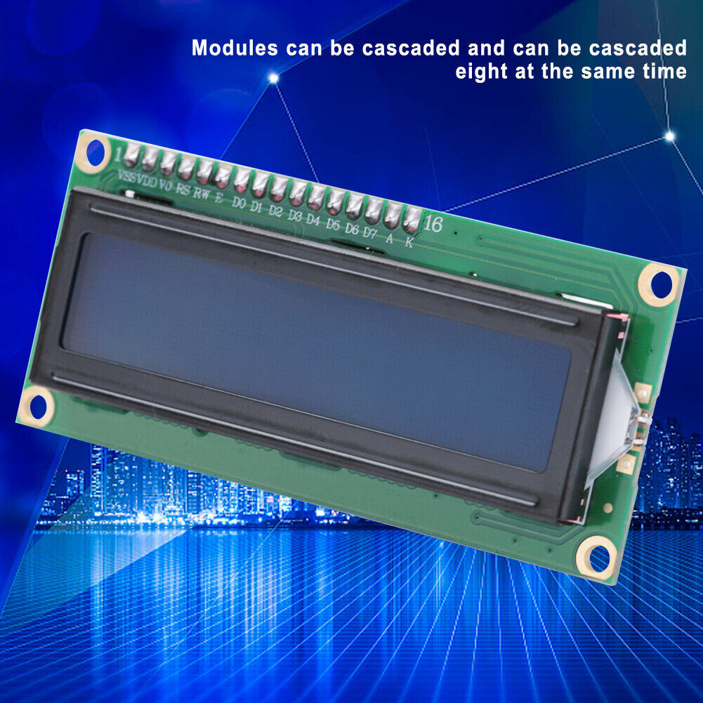 1Pcs IIC/IC2 Interface LCD1602 LCD Display Adapter Board Module 5V