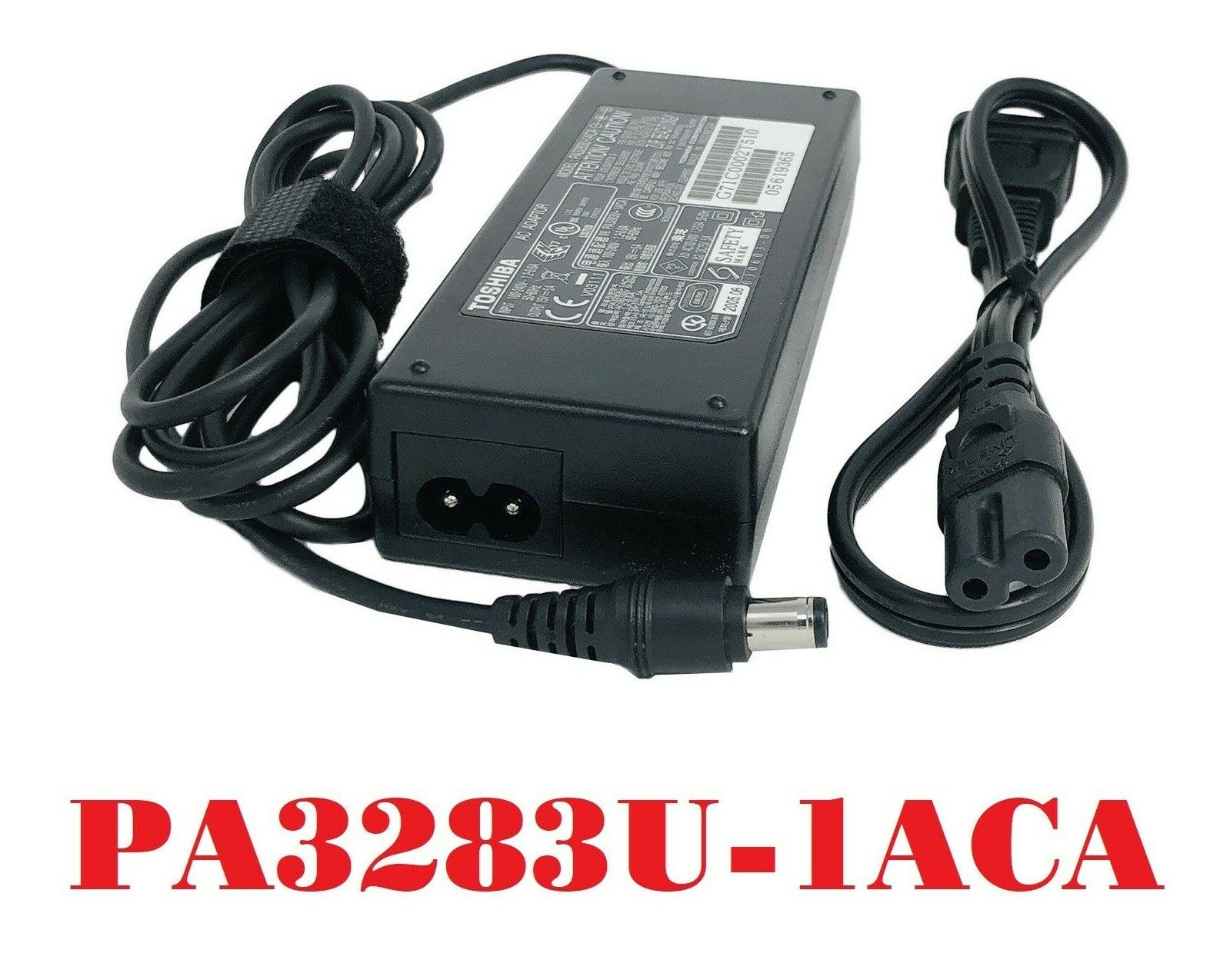 Genuine Toshiba PA3283U-1ACA 75W Laptop AC Power Supply Adapter w/Cord