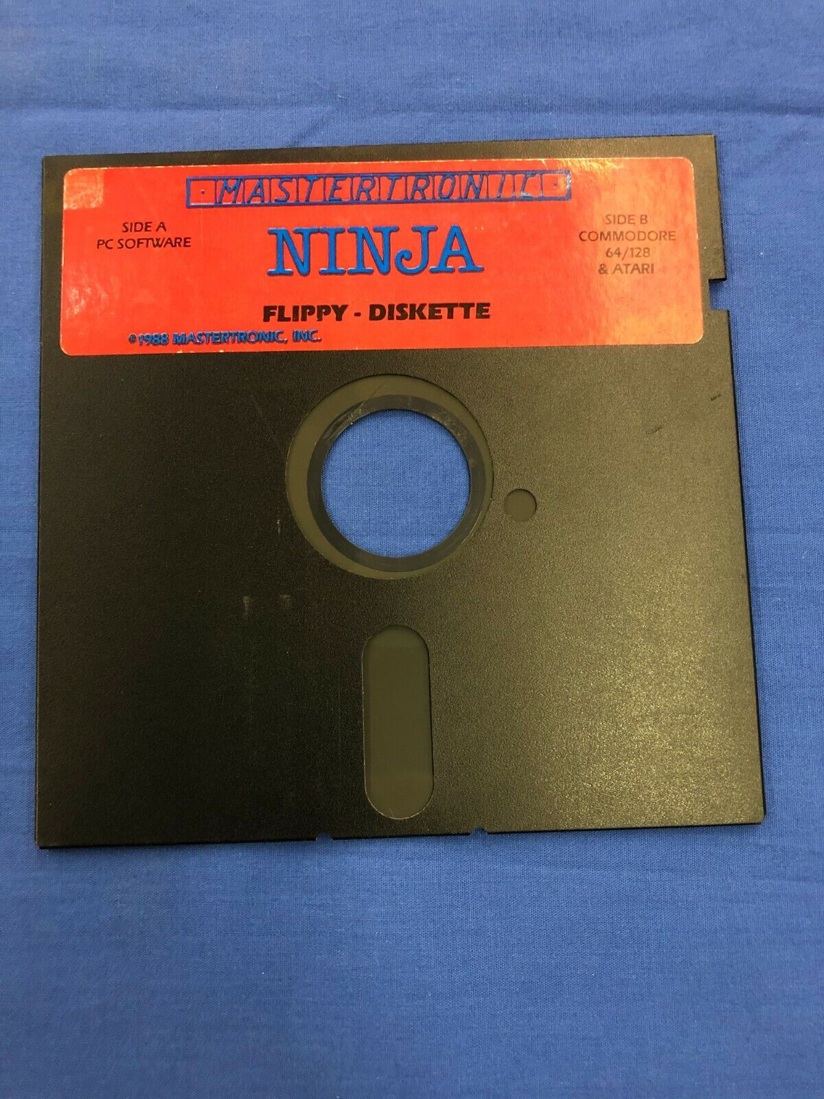 Commodore 64 128 PC Ninja Mastertronic Disk Diskette