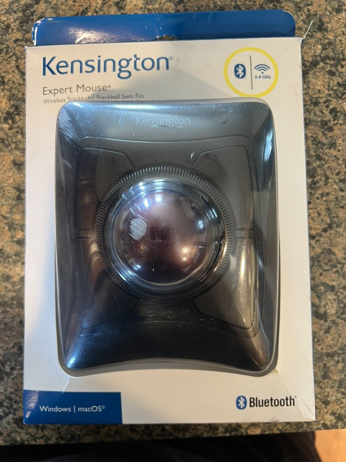 Kensington K72359WW Expert Wireless Trackball Mouse In Box Lightly Used WOW