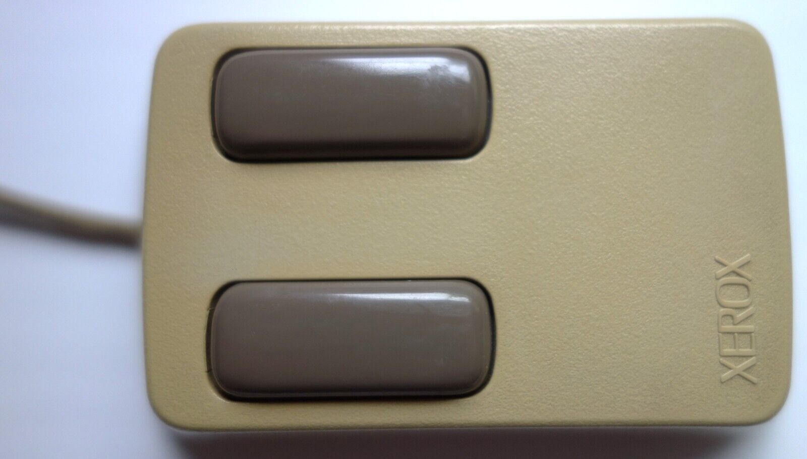 Vintage XEROX 1980s 2button Optical Mouse Very Rare 18K00300 Collector Condition