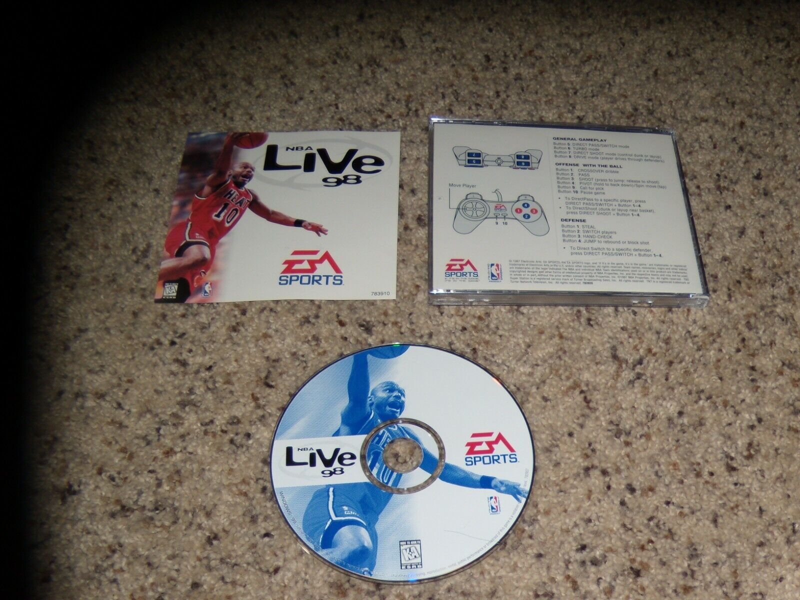 NBA Live 98 (PC, 1997) Game