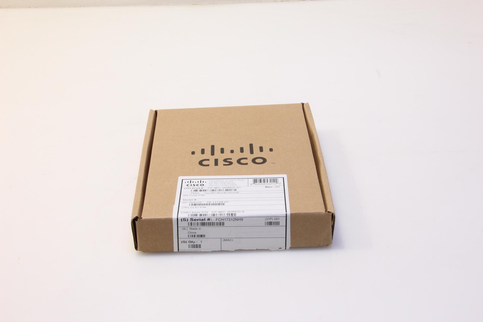 NOB CISCO CP-MIC-WIRED-S SPA112 2 Port Phone Adapter Wired Microphone. SKU218379