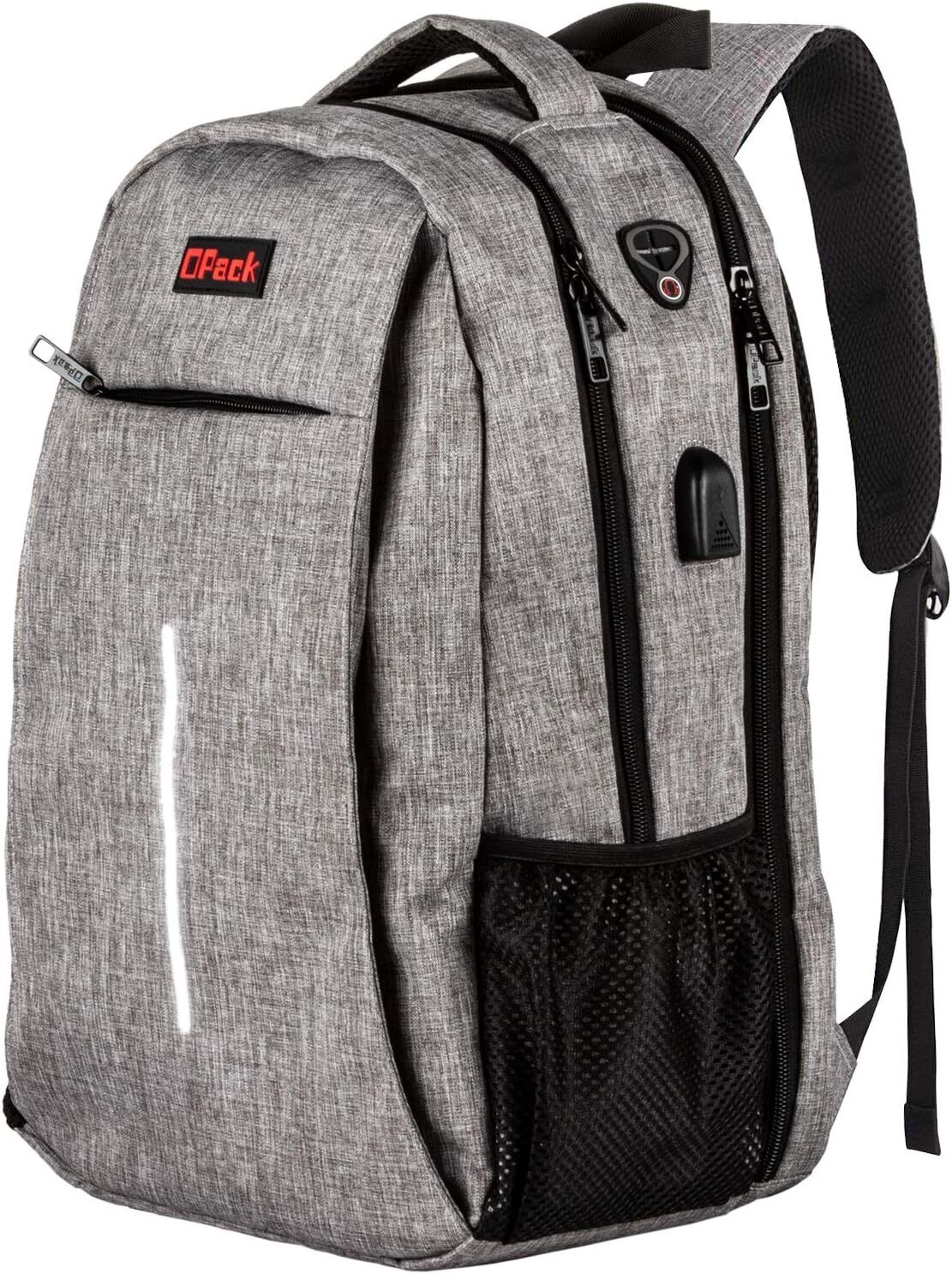 OPACK Travel Laptop Backpack, Business Anti Theft Slim RFID Blocking pocket... 