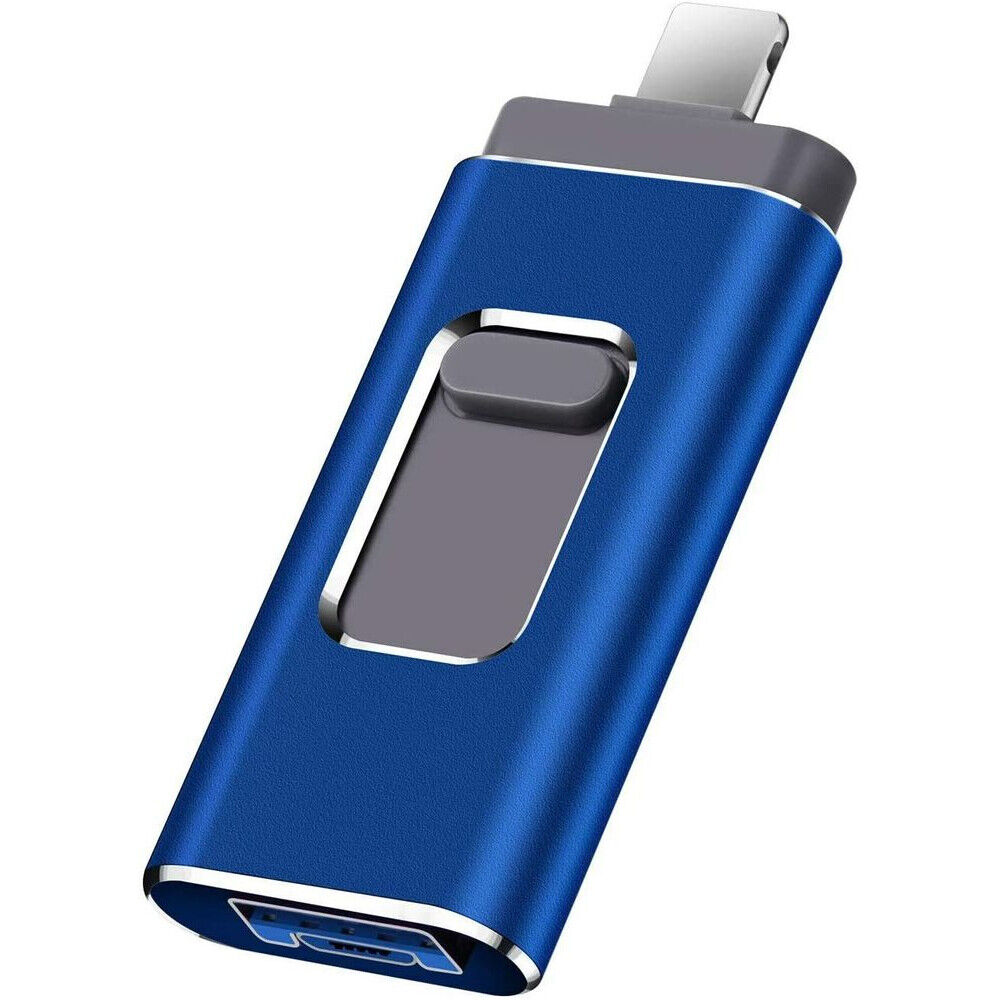 2TB 3 in 1 USB3.0 Flash Drive Smart Phone Photo Stick For iPhone iPad Android PC