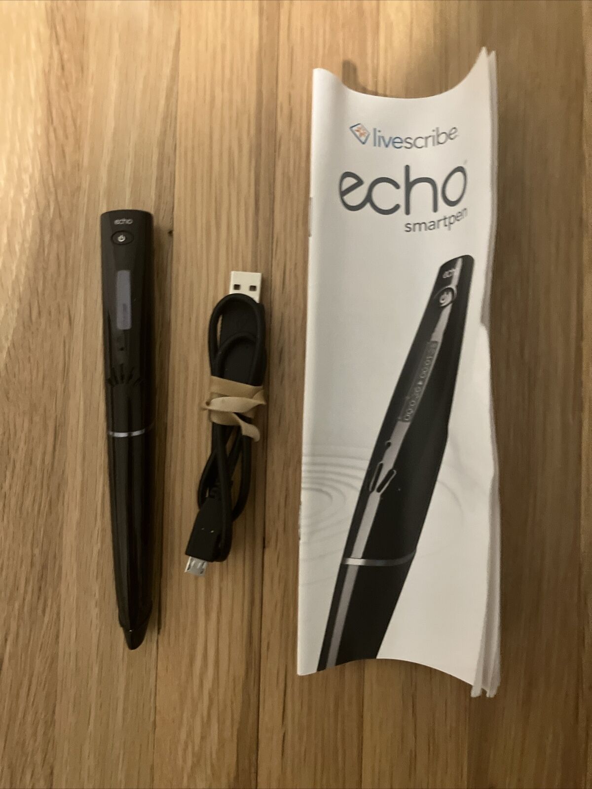 ECHO Smart Pen Write Read Record Notebook Great Condition