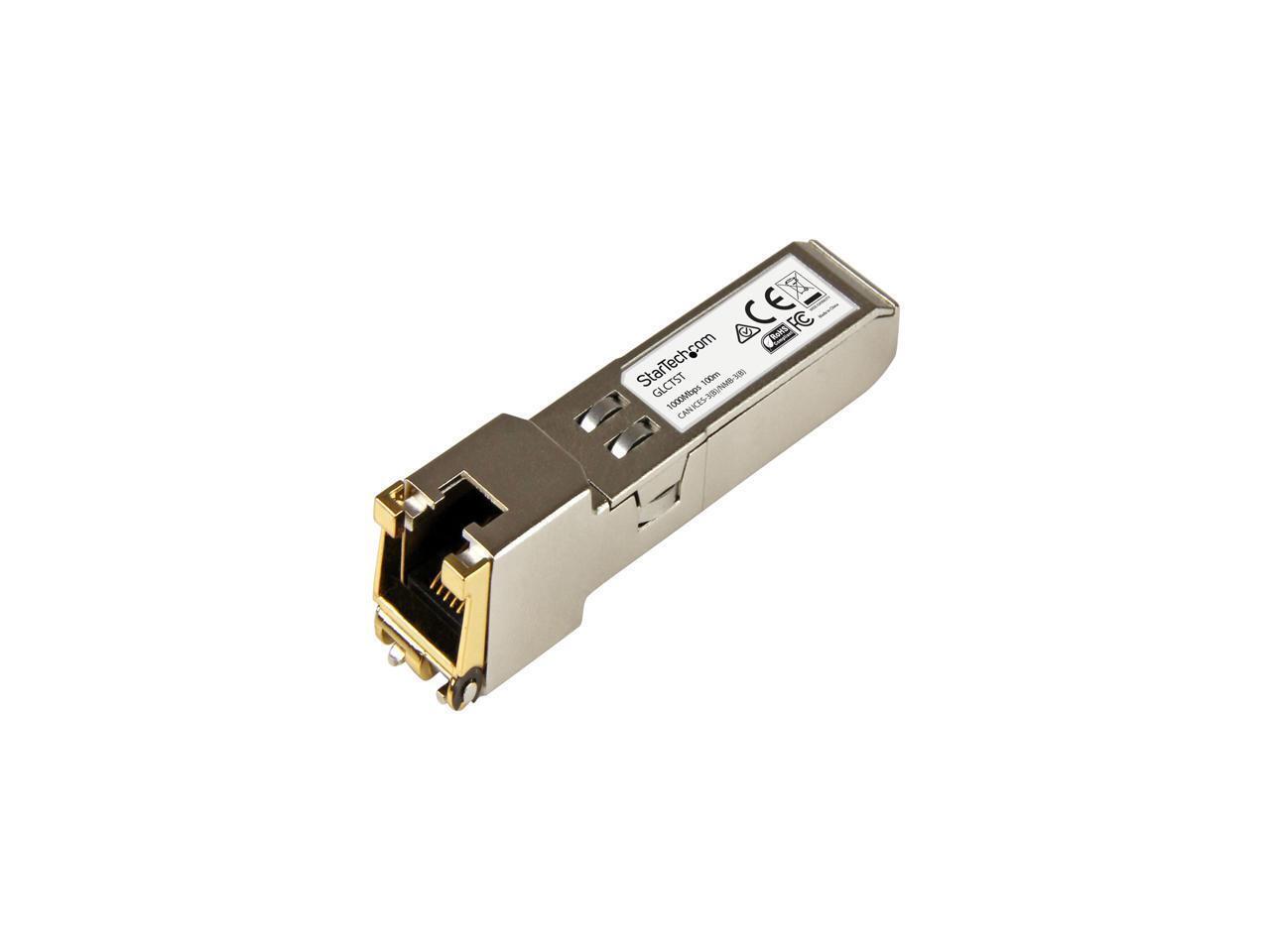 StarTech.com GLCTST Gigabit RJ45 Copper SFP Transceiver Module - Cisco GLC-T