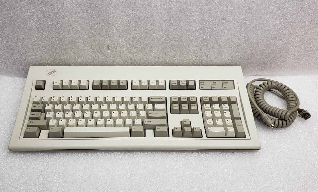 IBM MODEL M Vintage 1984 Mechanical Clicky Keyboard 1391401 w/ Cord #99