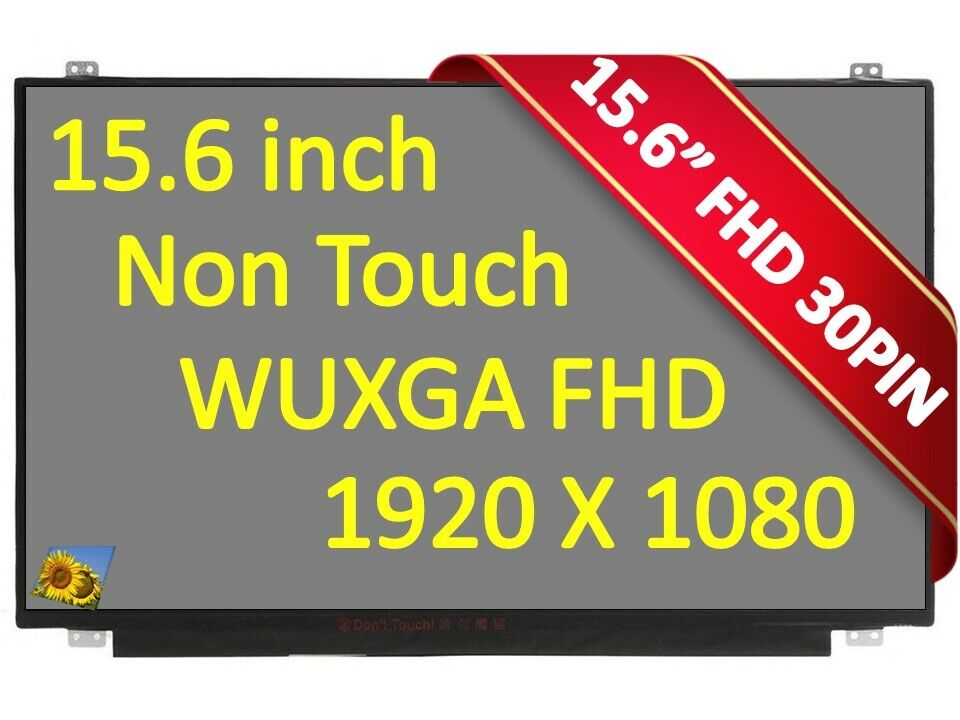 HP LED LCD Screen for 15.6 WUXGA eDP Display Only for 809341-001 (Non-Touch)