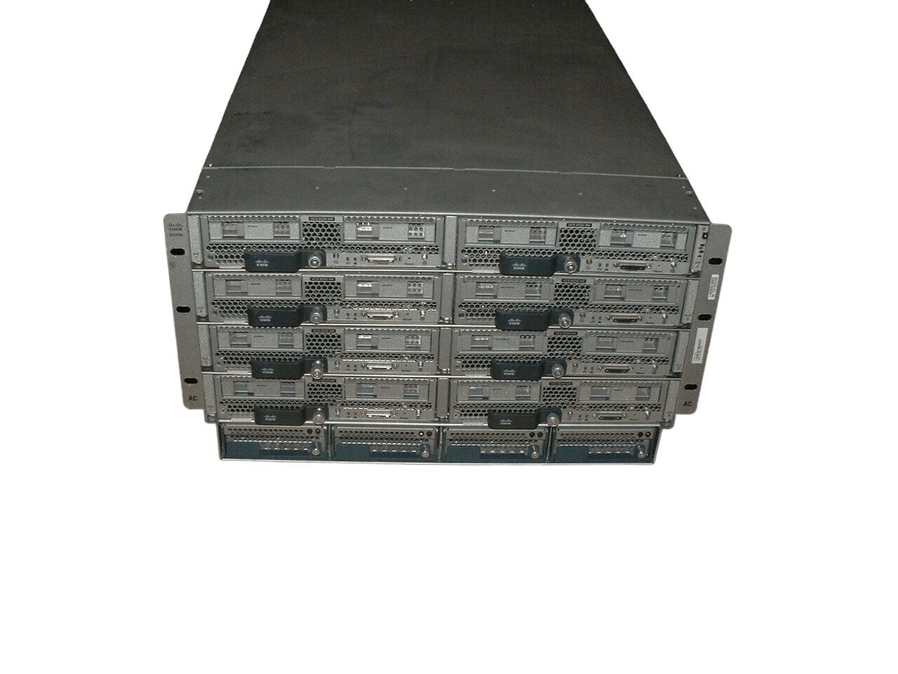 Cisco UCS 5108 Blade Server Chassis Enclosure 8x B200 M4 16x E5-2680 v4 NoRam
