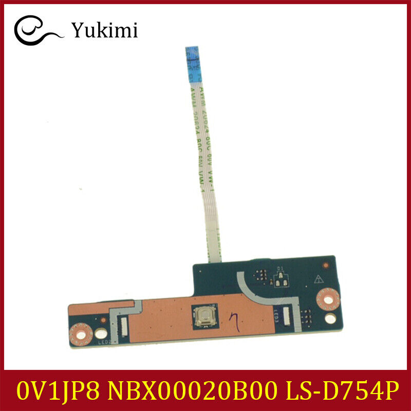 0V1JP8 NBX00020B00 FOR DELL Alienware 17 R4 LS-D754P Power Button Circuit Board