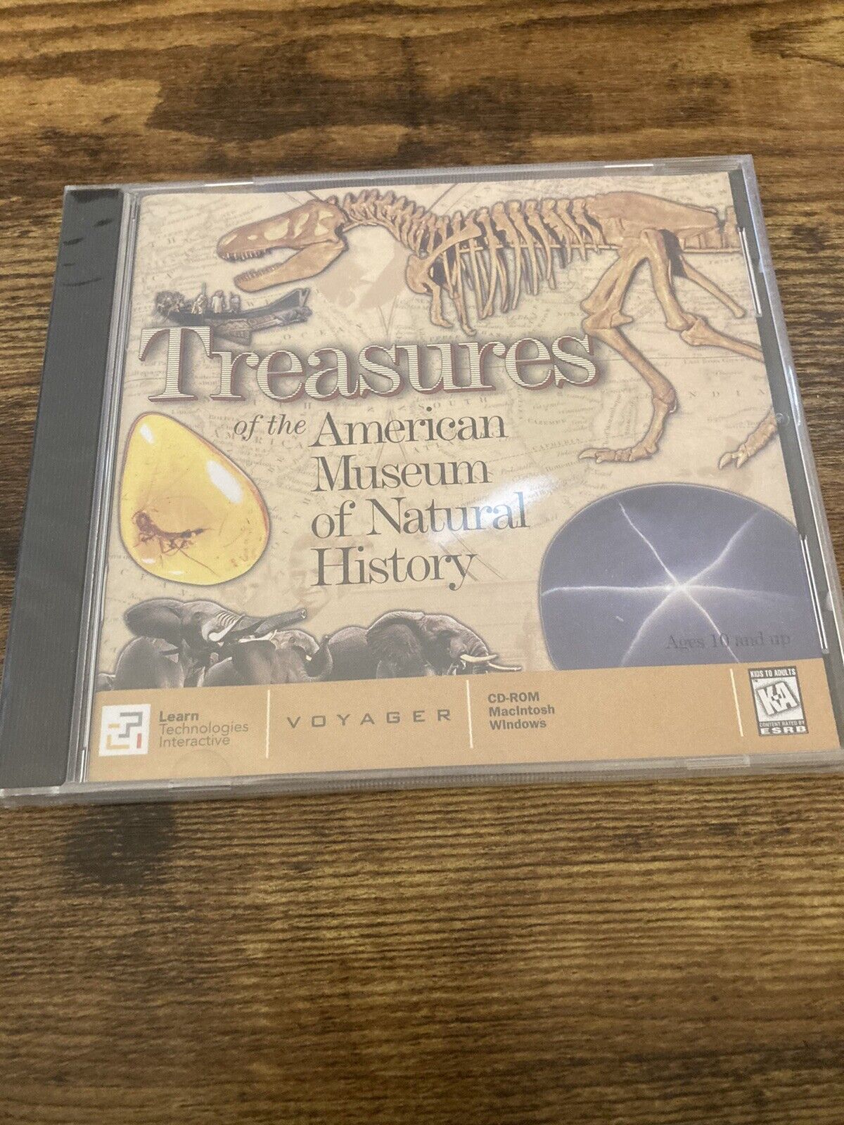 Treasures of the American Museum Of Natural History CD ROM Voyager