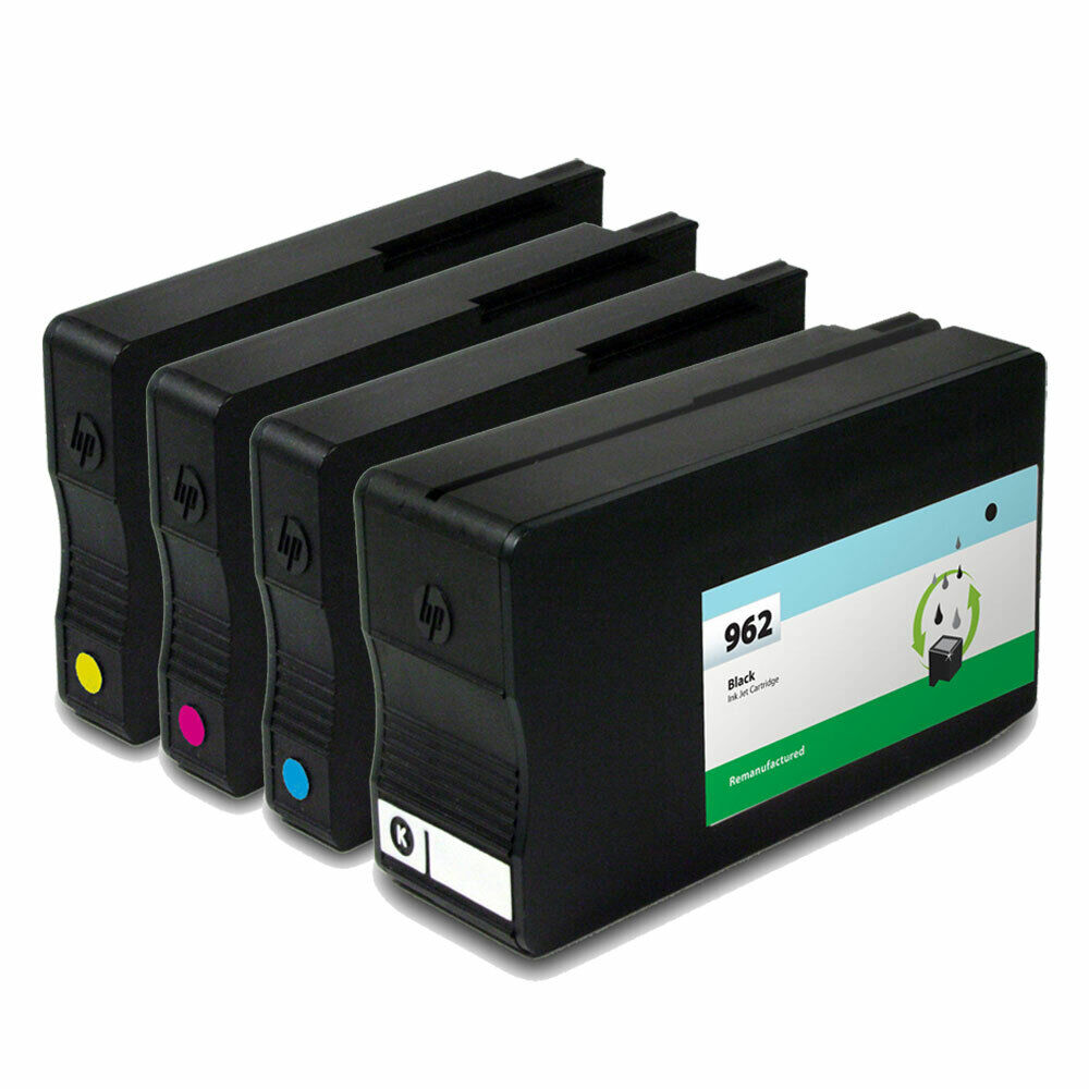 4 Pack for HP 962 Ink Cartridge for OfficeJet Pro 9010 9015 9016 9018 9020 9025