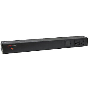 CyberPower Metered 12-Outlet (2 Front/10 Rear) Rack Mount PDU w/ 120V 20A Output