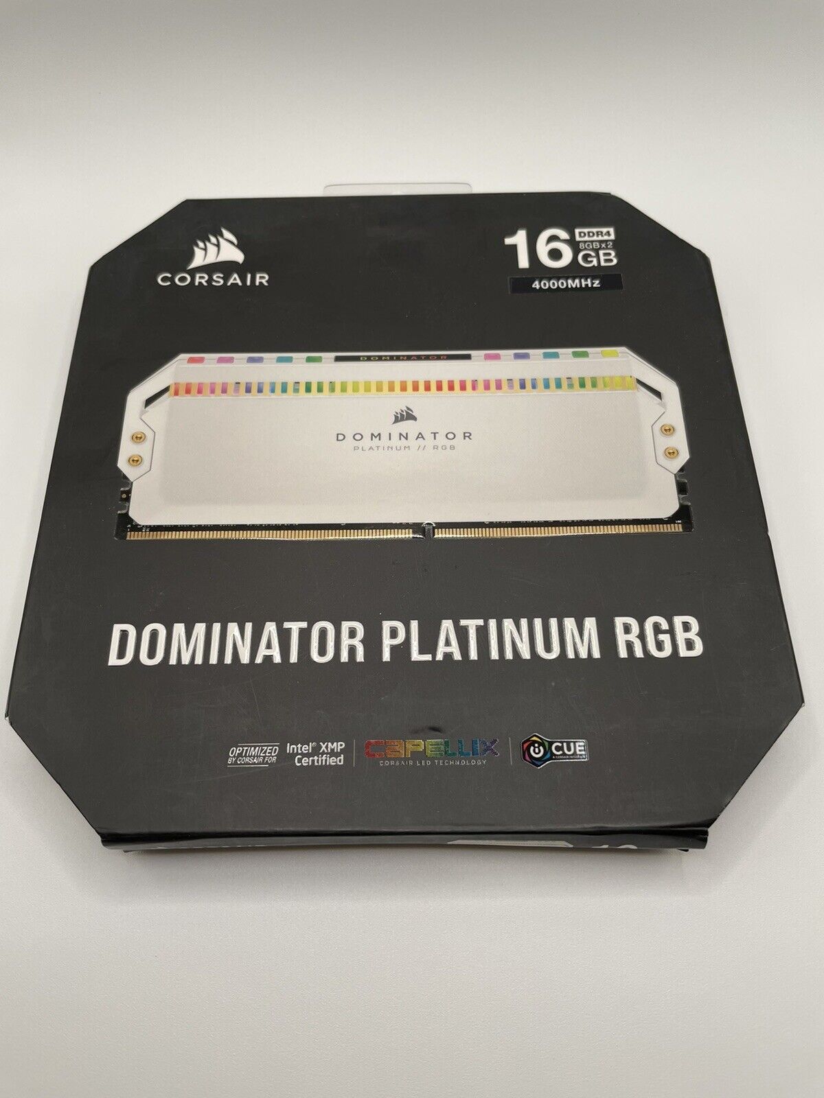Corsair Dominator Platinum ddr4 16gb (2x8gb) White ‎CMT16GX4M2K4000C19W 4000mhz