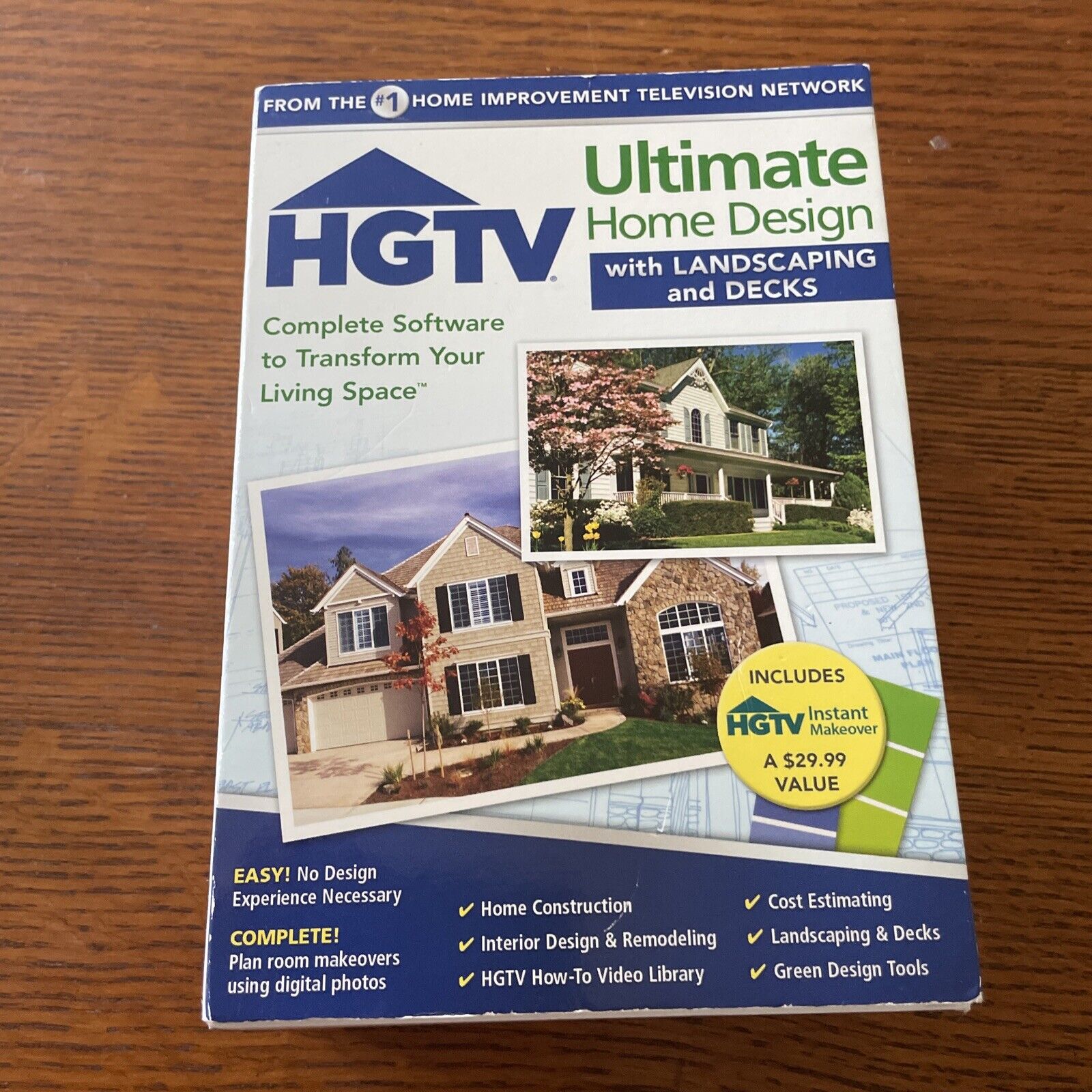 HGTV Ultimate Home Designed Landscaping & Deck Software Kit