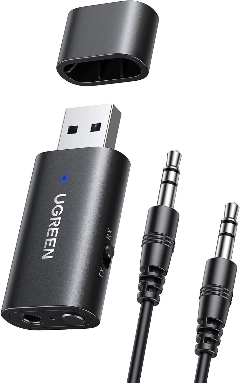 UGREEN Bluetooth 5.1 Transmitter Receiver 2 in 1 Wireless USB Bluetooth Adapter