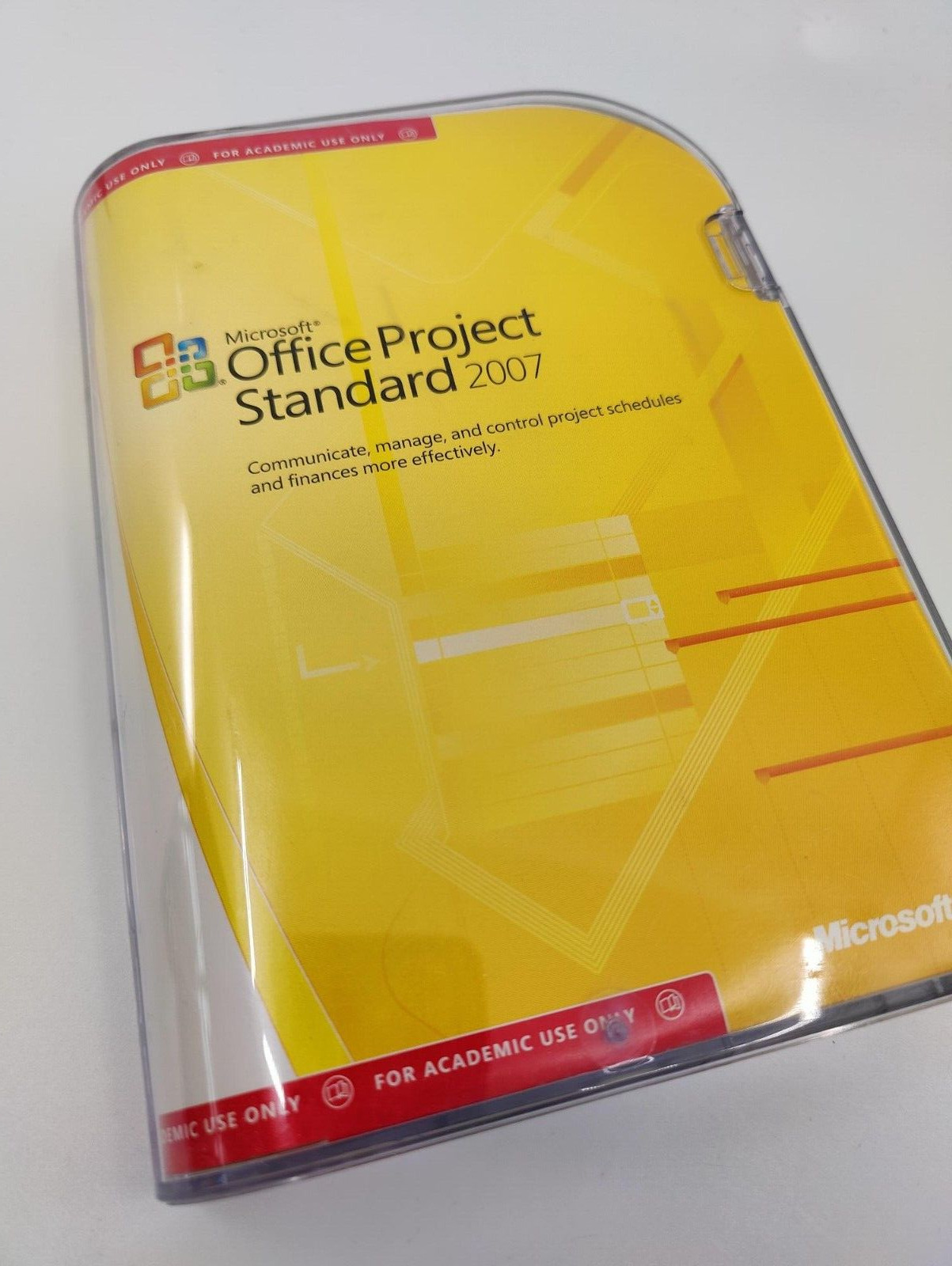 Microsoft Office Project Standard 2007 Academic Full Version New Sealed