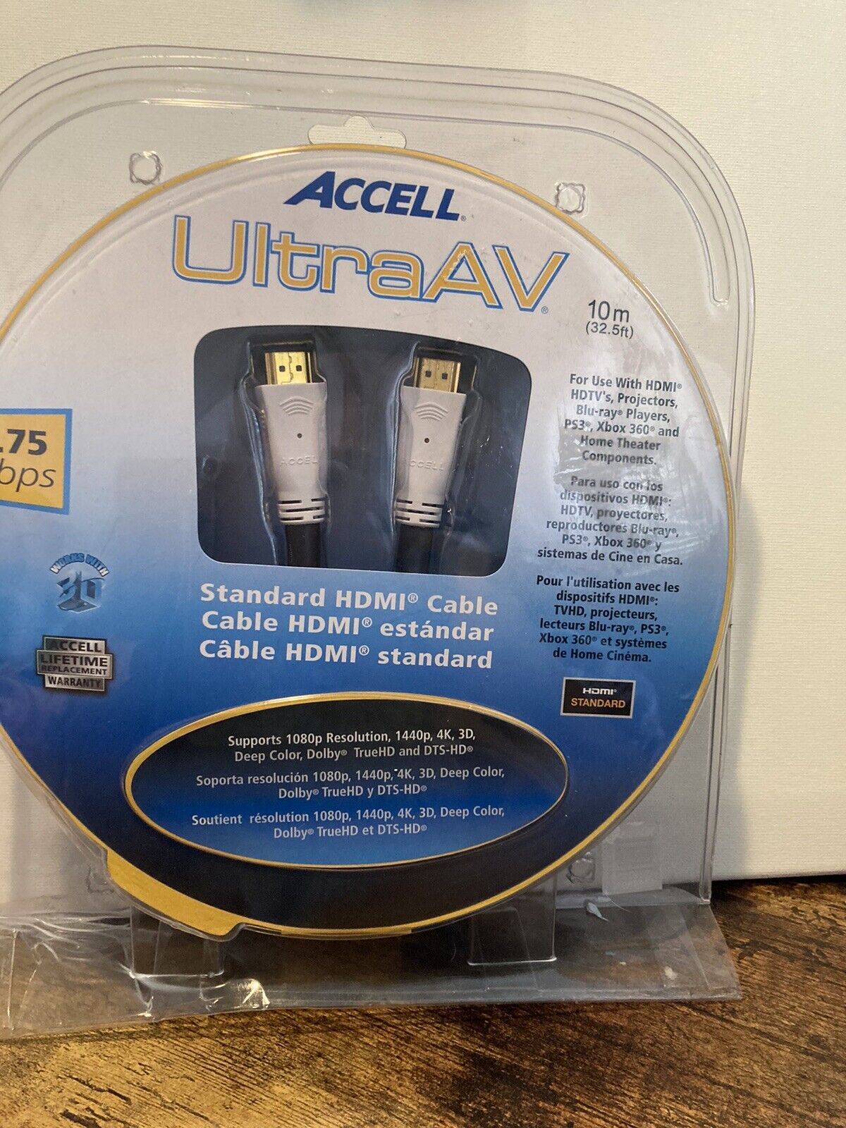 Accell UltraAV 32 1/2  ‘ Standard Hdmi Cable 10m