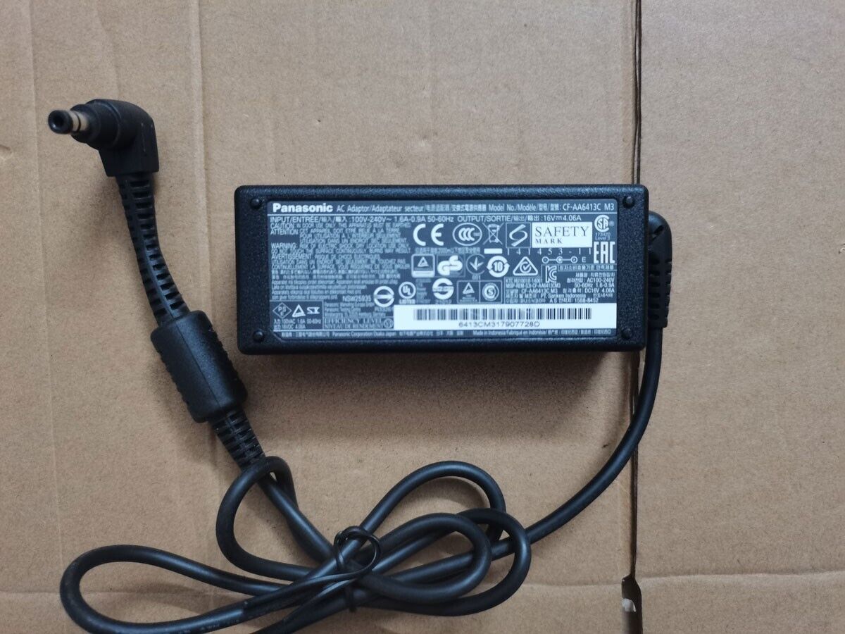 Original 16V 4.06A 65W CF-AA6413C M3 For Panasonic Toughpad FZ-G1 OEM AC Adapter
