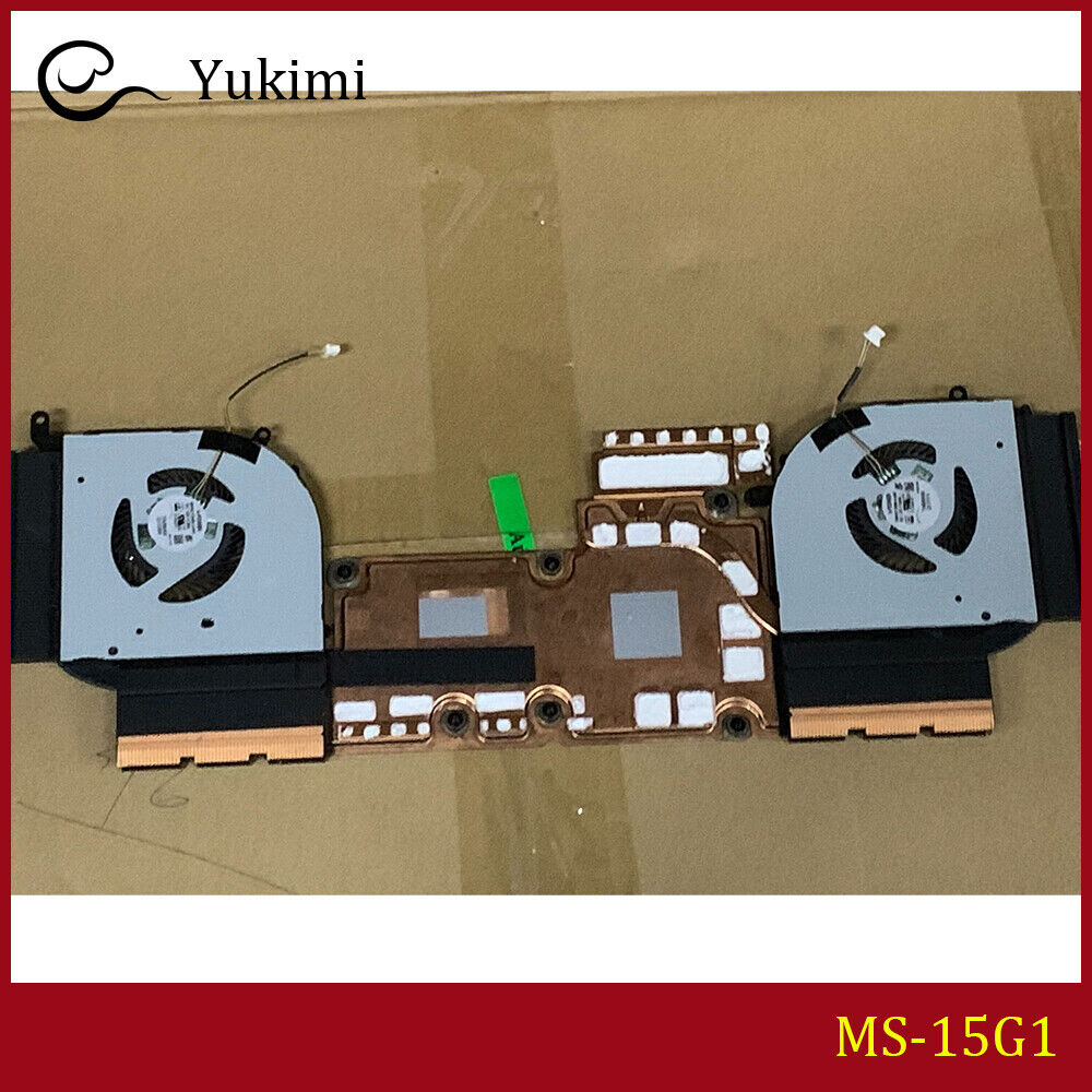 MS-15G1 FOR MSI Creator Z16P Laptop CPU Graphics Cooling Heatsink Fan