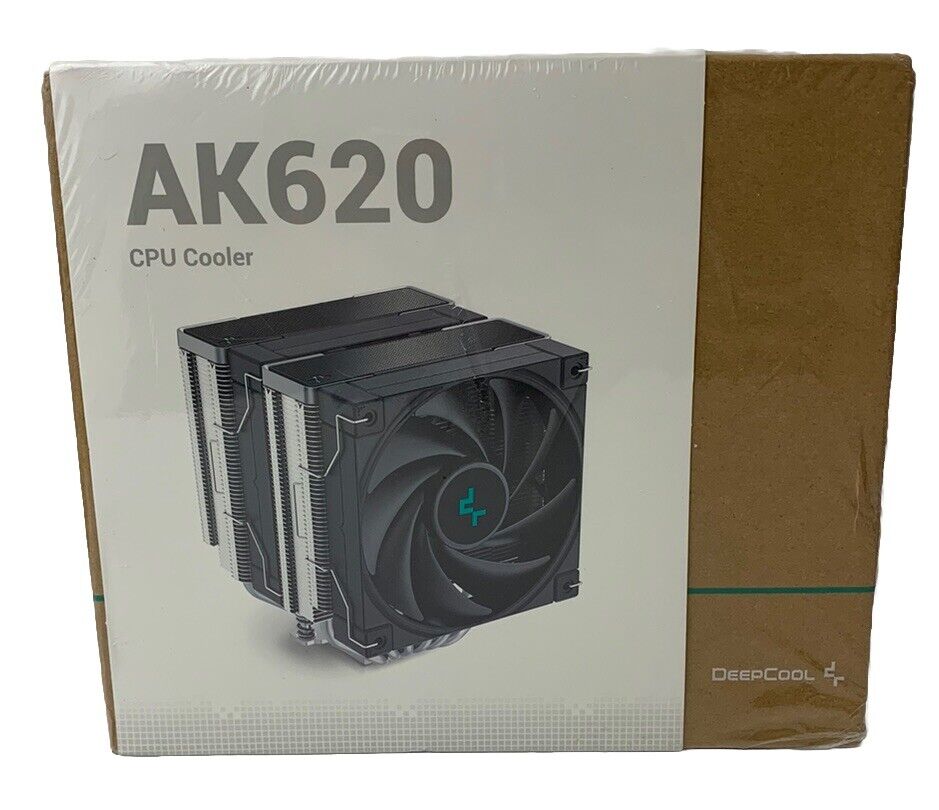 DeepCool AK620 ZERO DARK 120mm CPU Fan with Heatsink