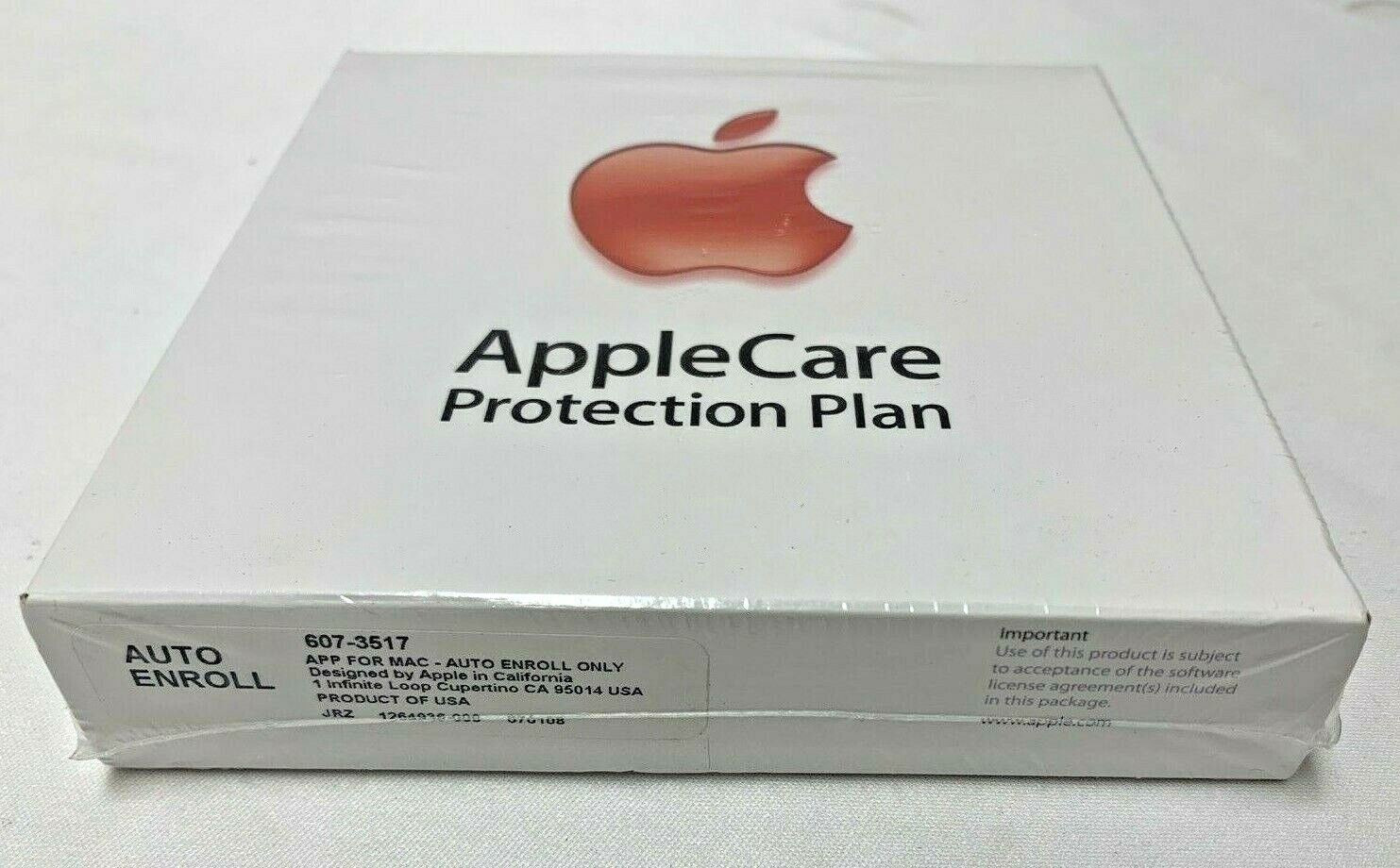 Apple Care AppleCare Protection Plan Auto Enroll 607-3517 #8190