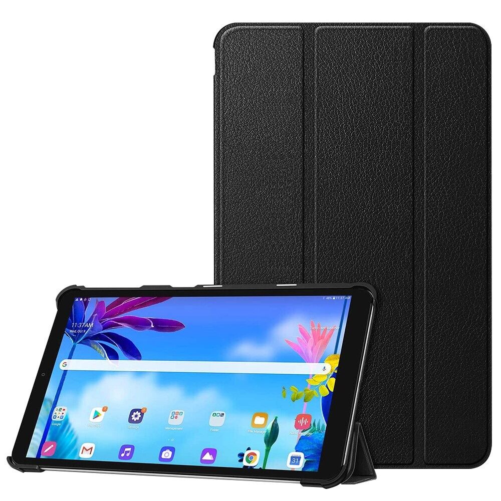 Natural Tactility Wallet Leather Flip Case Cover f LG G Pad 5 10.1 FHD LM-T600QS