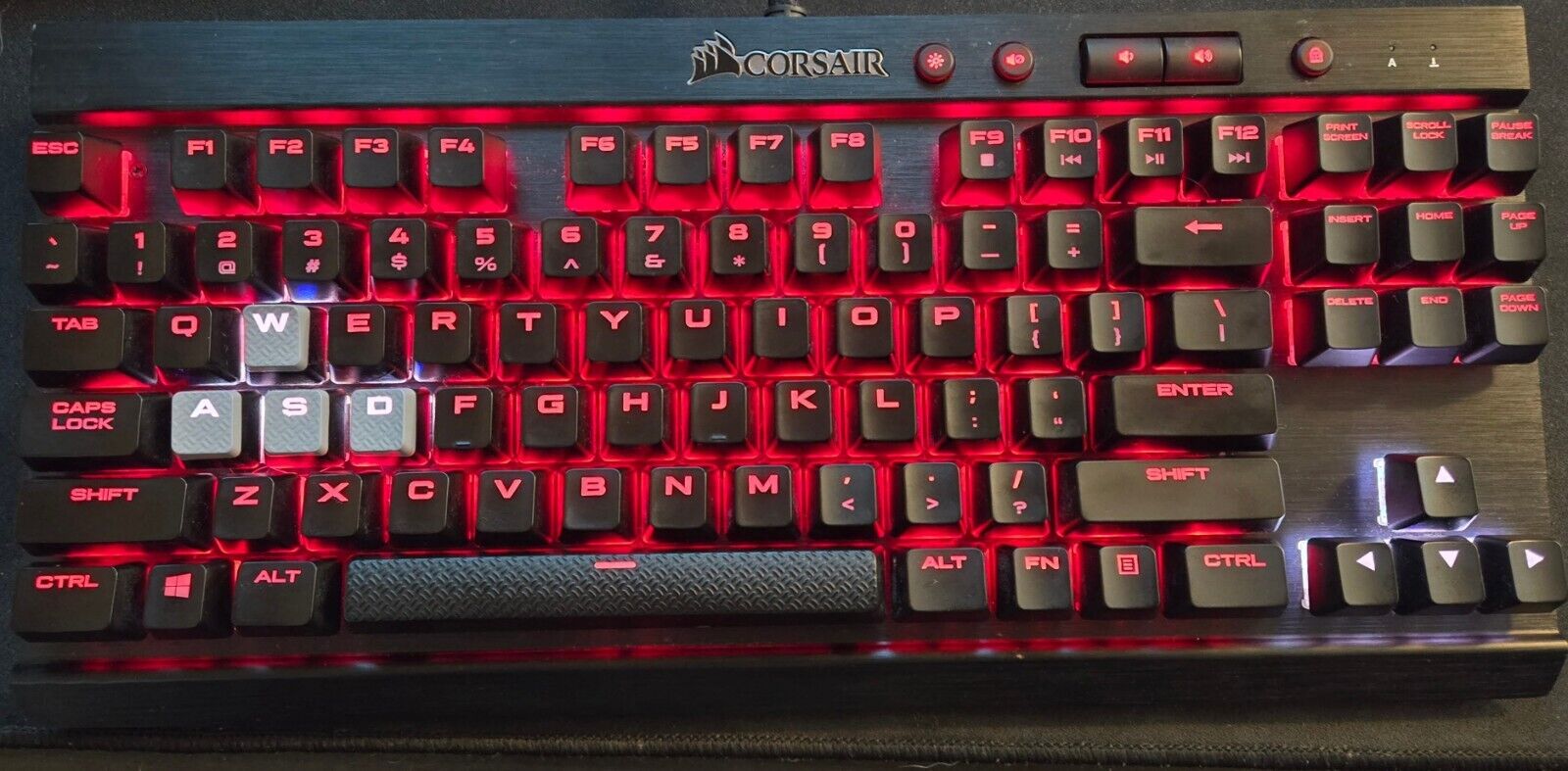 Corsair K65 LUX RGB Keyboard - Black -CH-9110010-NA