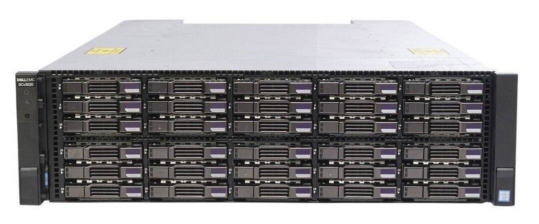 Dell EMC Storage SCv3020 Controller 16Gbps FC 30x 900GB SAS 15K 2.5\