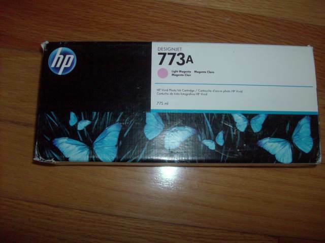 2020 GENUINE HP #773A Light Magenta CARTRIDGE C1Q25A DESIGNJET Z6800 NEW SEALED