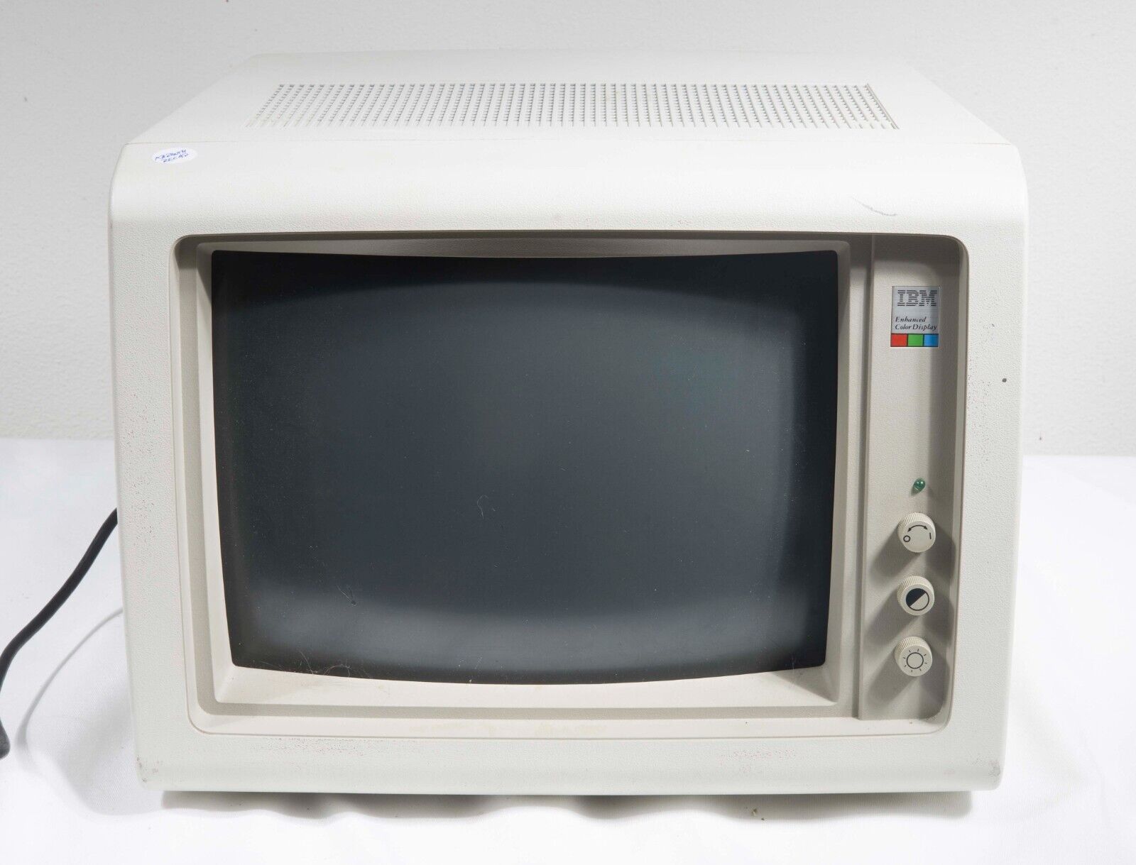 Vintage IBM 5154 EGA Enhanced Color Display CRT display monitor tested working