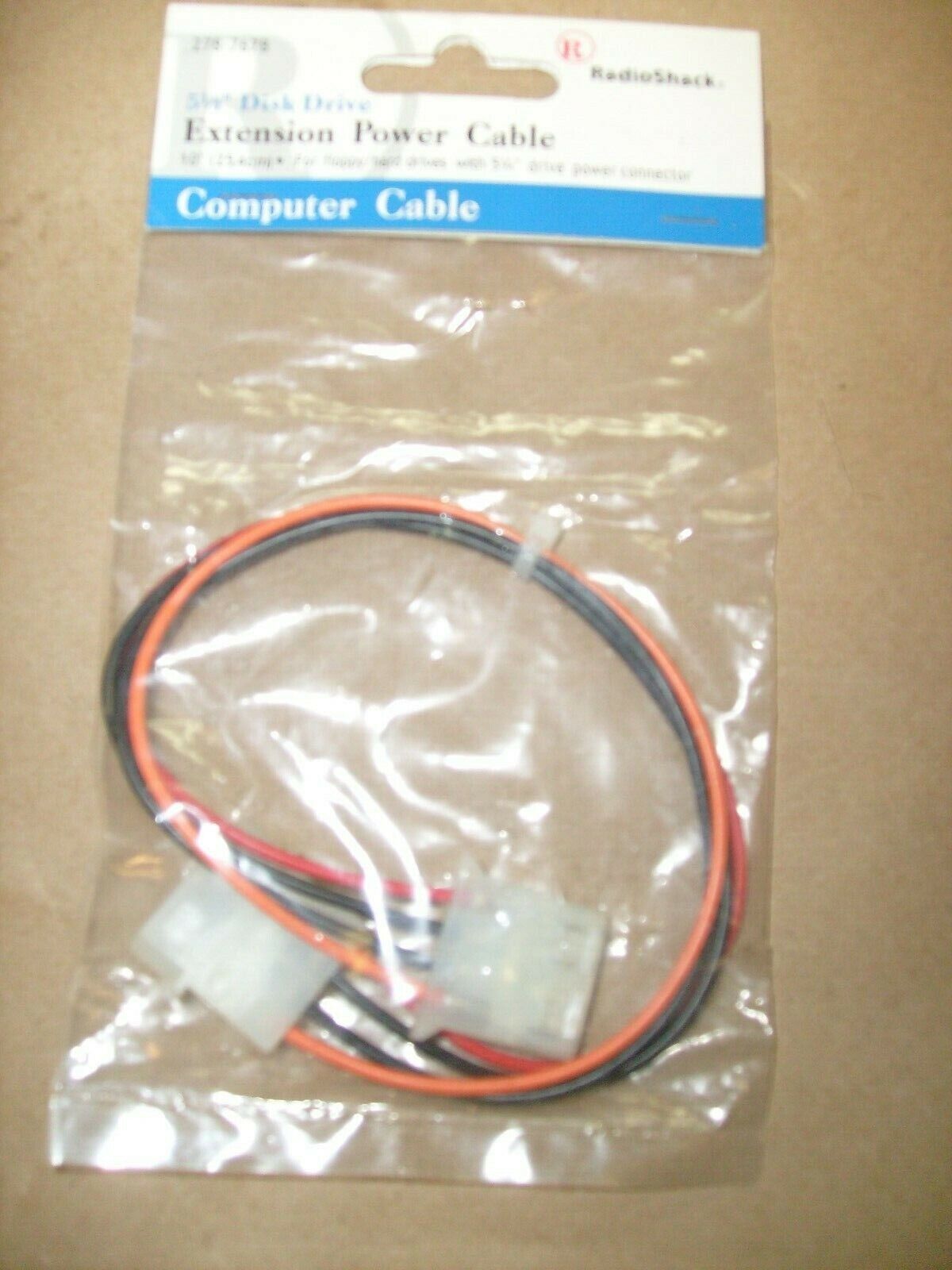 Commodore Disk Drive Internal Power Extension 4pin Male~Female Cable/Cord Radio 