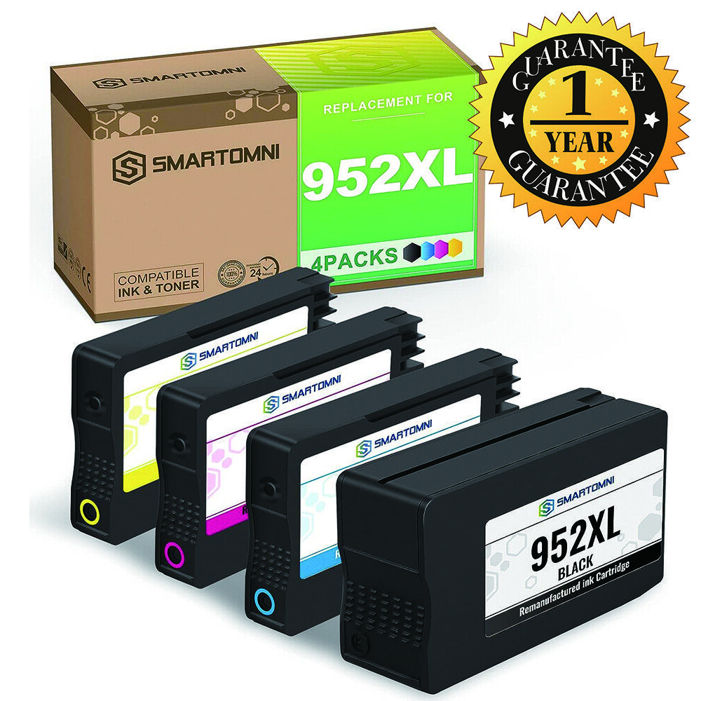 4 pack 952XL Ink for HP Officejet Pro 7740 8710 8210 8720 8216 8715 7720 8702