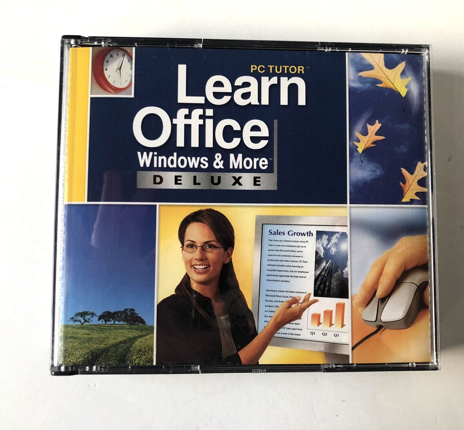 PC Tutor Learn Office Windows & More Deluxe 2004-CD Set Of 5