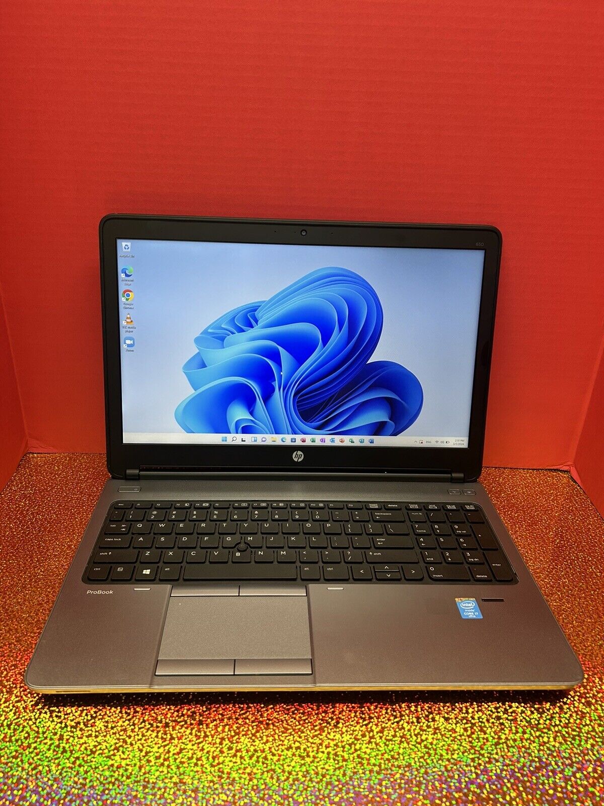 HP ProBook 650 G1 PC Core i7 2.7GHz 16GB 256GB SSD HDMI 1080P W’Cam WINDOWS 11 P