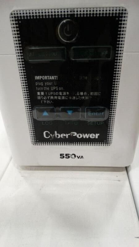 CyberPower M550L, UPS Battery Backup With Surge Protection,  Medical Grade