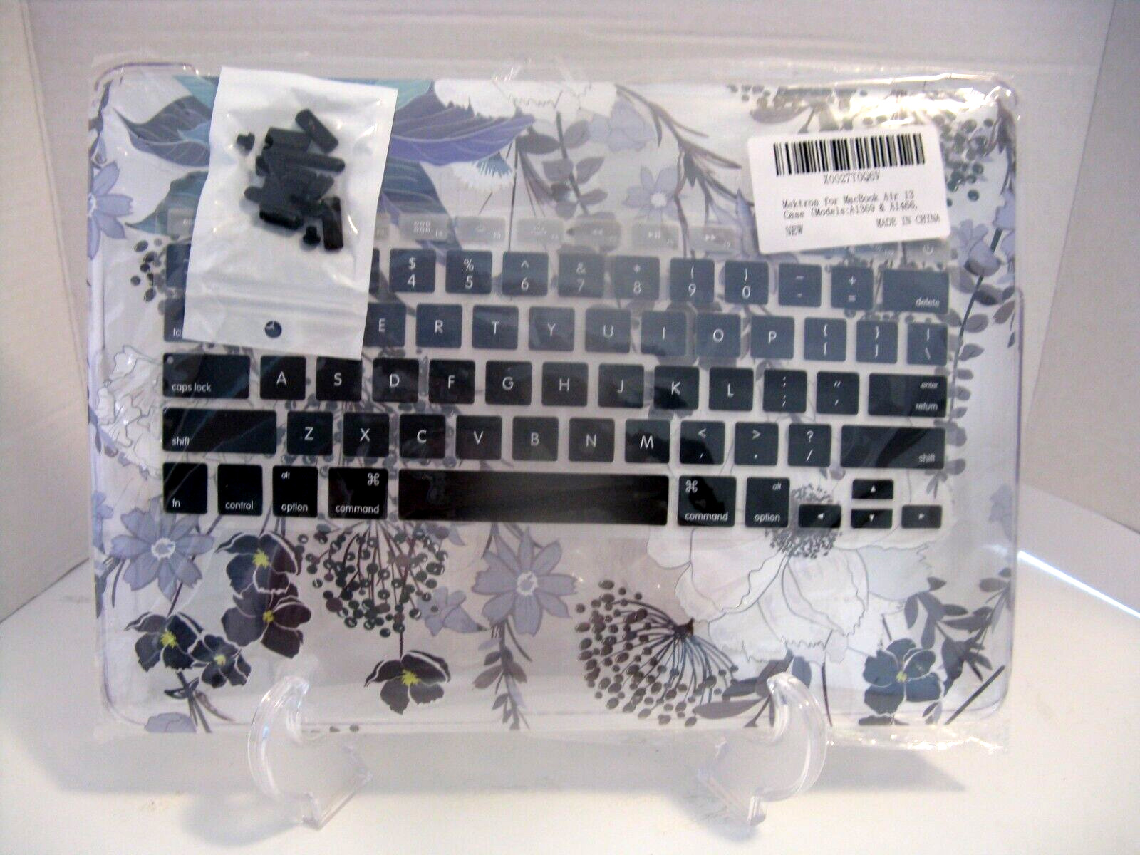 Mektron Case for MacBook Air 13 Inch A1466 A1369 Clear Plastic Hard Case NWT