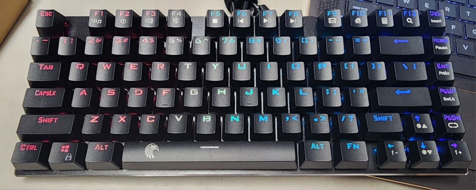 E-Yooso Super Scholar/Z-88 Black 81 Keys RGB Mechanical Gaming Keyboard