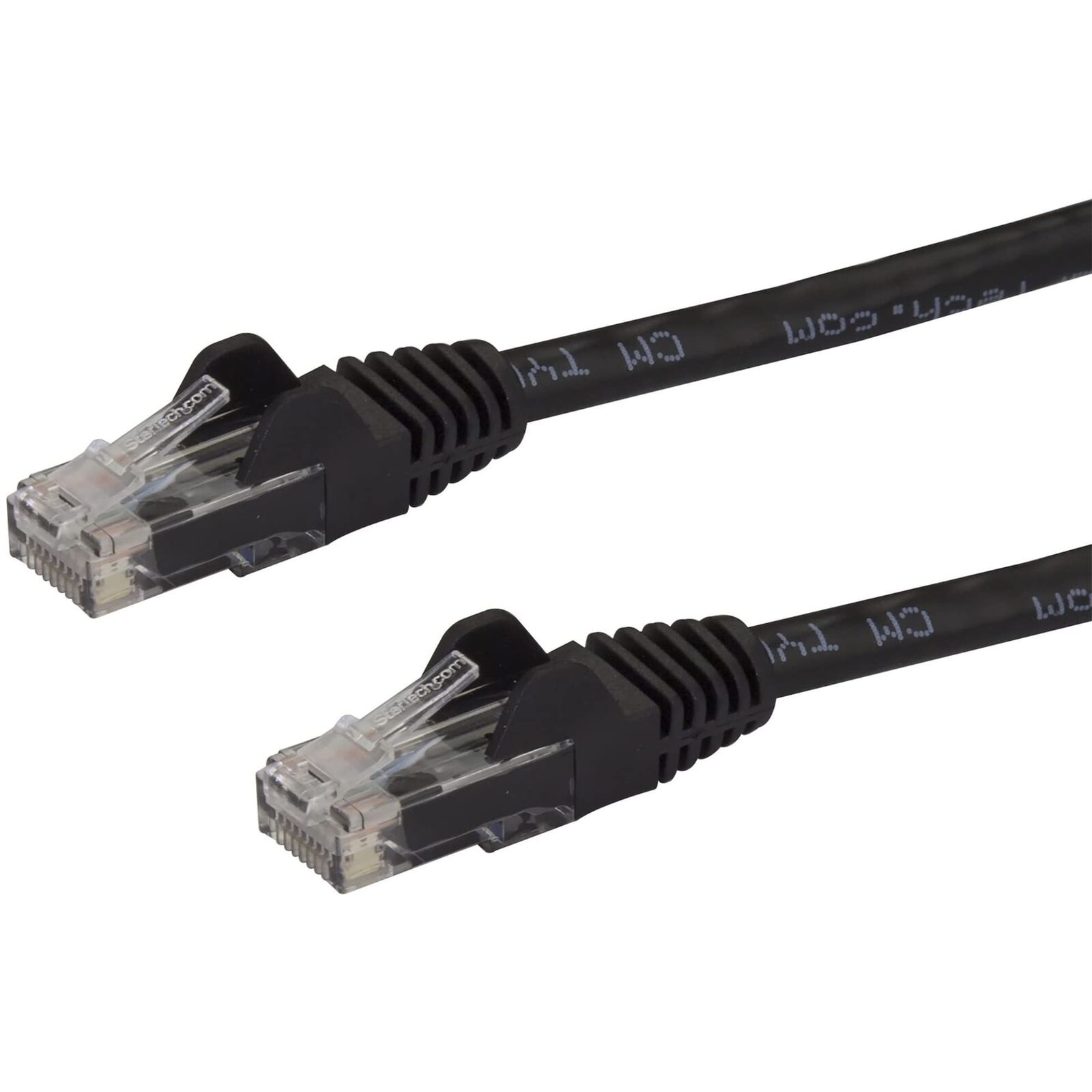 StarTech.com Cat6 Ethernet Cable - 100 ft - Black - Patch Cable - Snagless Cat6 