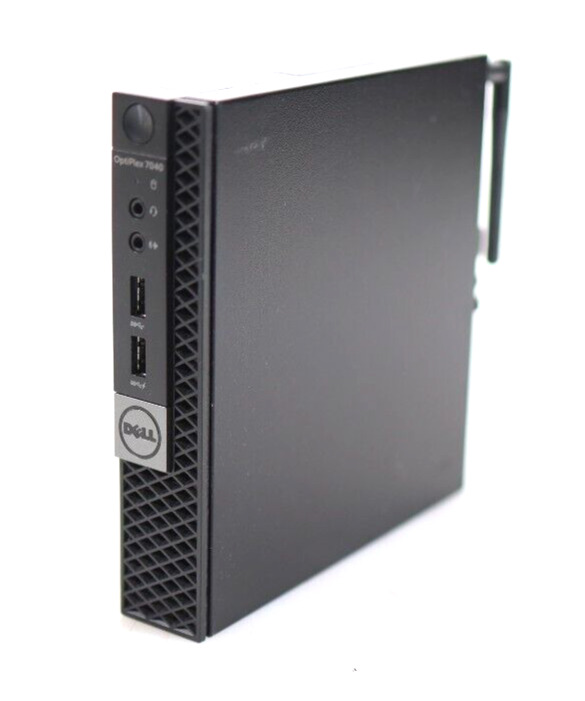 Dell OptiPlex 7040 Micro Intel i7-6700T 8GB Fair w/ Adapter No Caddy HDD