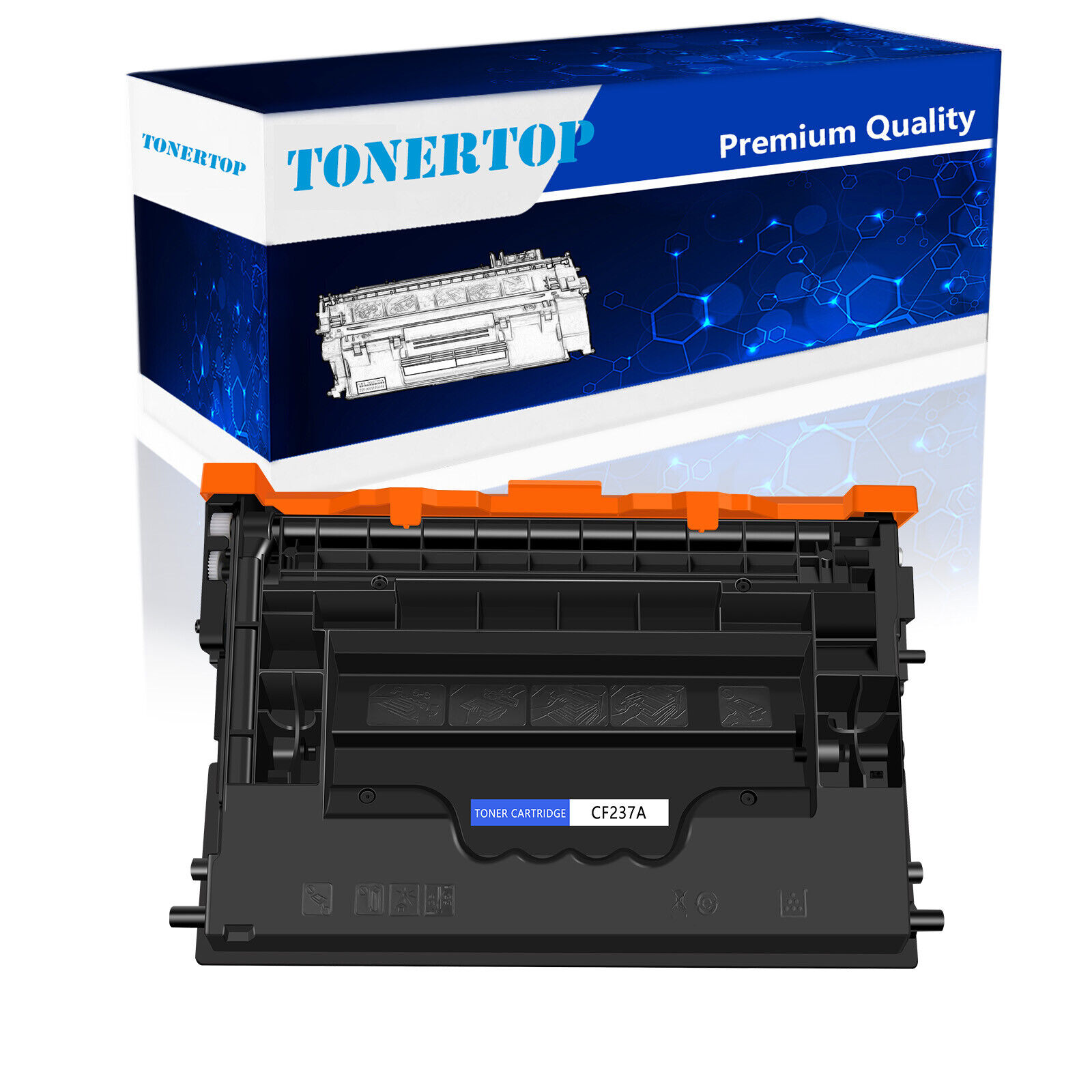 1PK CF237A Toner Cartridge Compatible with HP 37A Enterprise M607n M608 M609dn