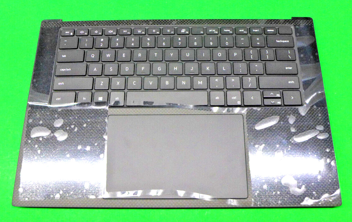 New Dell XPS 15 9500 Laptop Palmrest Touchpad Assembly HUI09 6JV4G 5K74T
