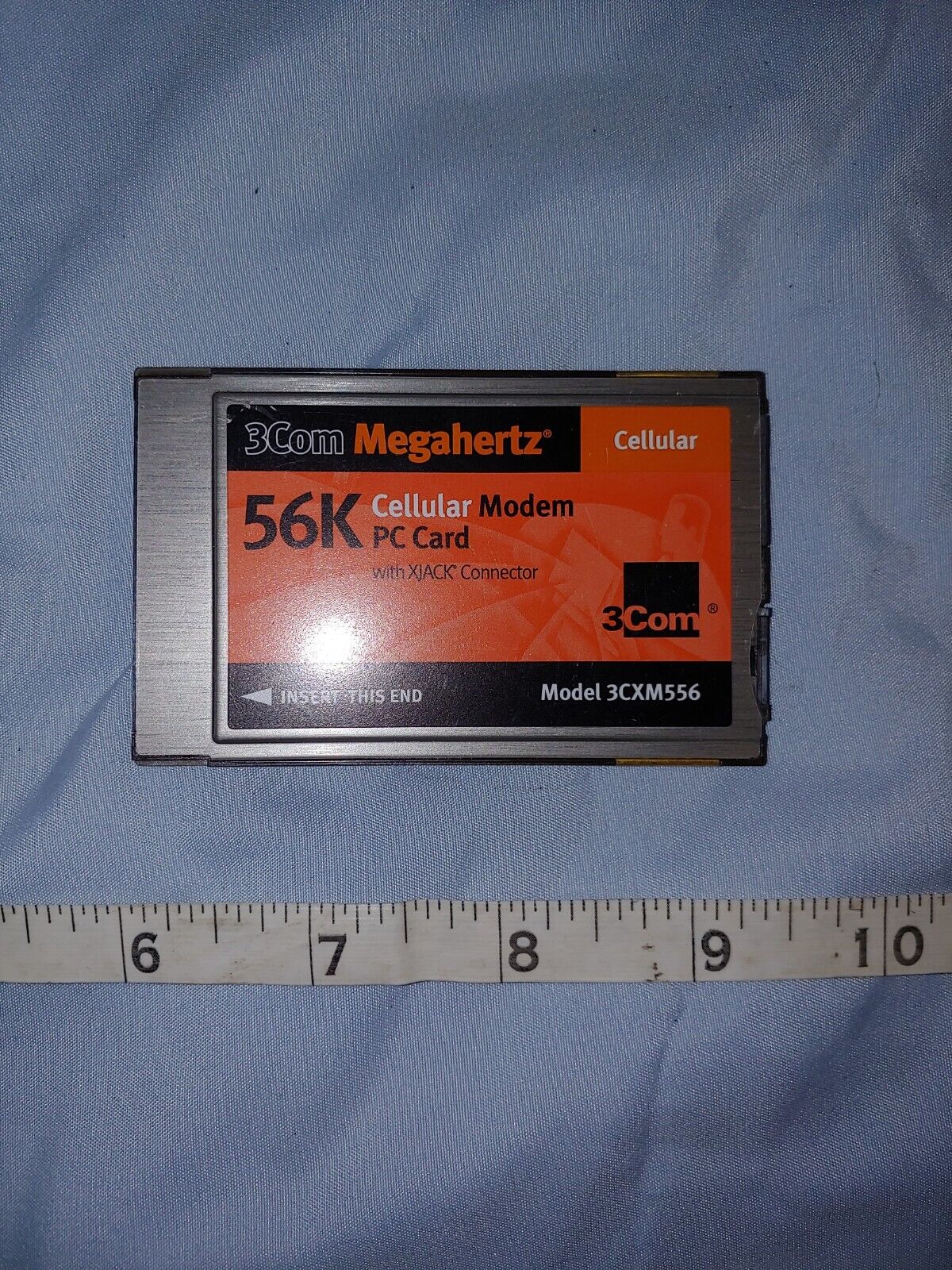 3Com Megahertz 56K Cellular Modem PC Card  Used